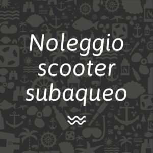 Noleggio scooter subacqueo DPV