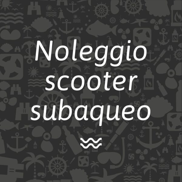 Noleggio scooter subacqueo DPV