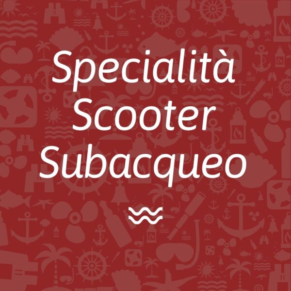 Specialità Scooter Subacqueo