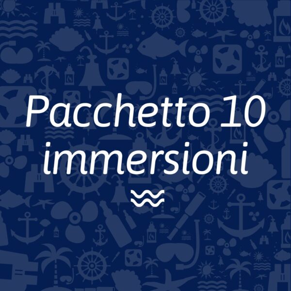 pacchetto 10 immersioni