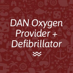 DAN Oxygen Provider + Defibrillator