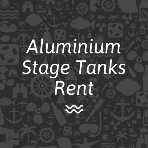 Aluminium Stage Tanks Rent s40 - s80 - 7LT