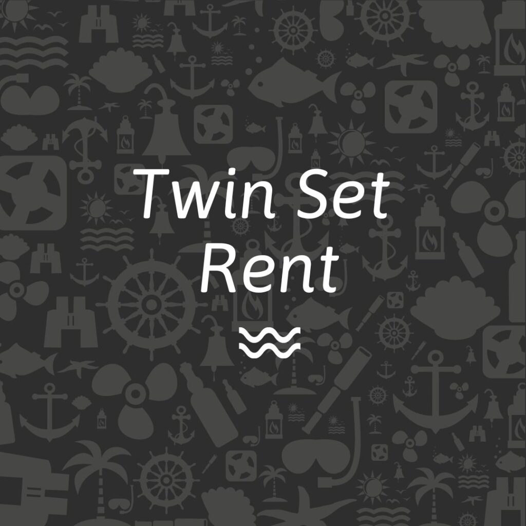 Twin Set Rent Argentario Divers diving equipment rental