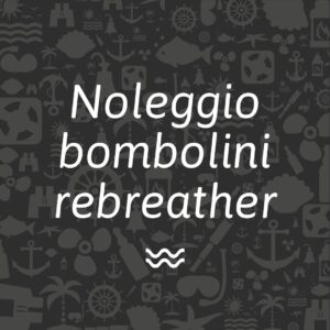 Noleggio bombolini rebreather