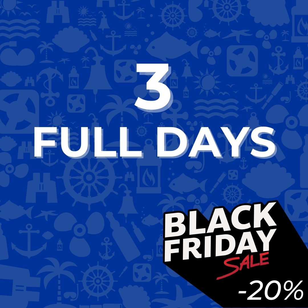 Black Friday Full Day Diving - 3 giorni