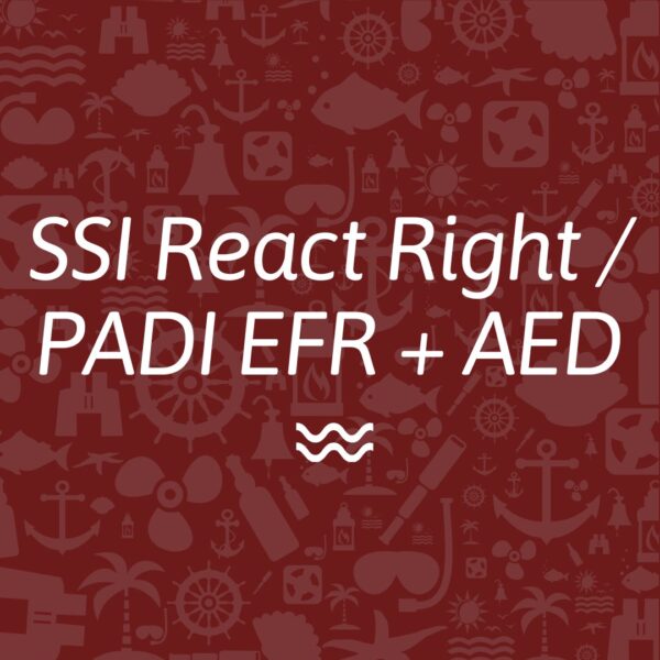 SSI reach right / PADI EFR + AED